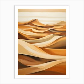 Desert Landscape 19 Art Print