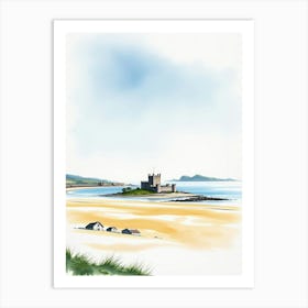 Castle On The Beach Art Print