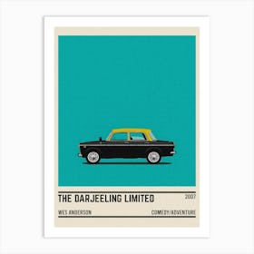 The Darjeeling Limited Car Movie Art Print