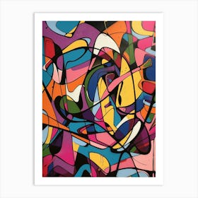 Abstract Painting 250 Art Print