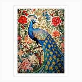 Peacock Art Print