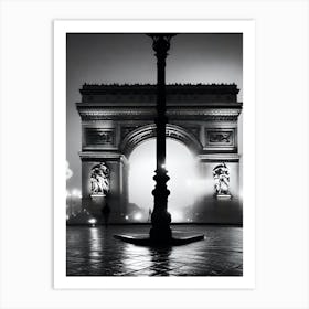 Arc De Triomphe Paris 2 Art Print