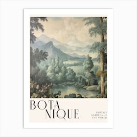 Botanique Fantasy Gardens Of The World 14 Art Print