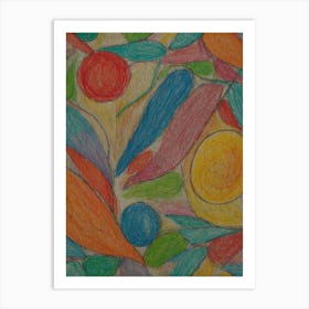 Abstract Drawing 4 Art Print