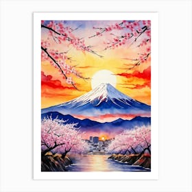 Mt Fuji 1 Art Print