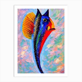 Flying Fish Matisse Inspired Art Print