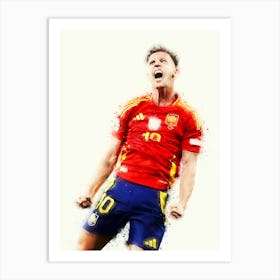 Dani Olmo Spain Art Print