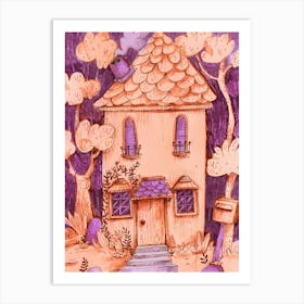 Beautiful house Art Print