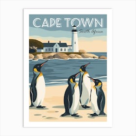 Cape Town, South Africa Art Print