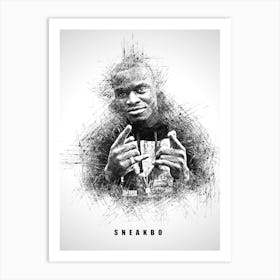 Sneakbo Art Print