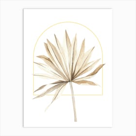 Palm Leaf Art Print