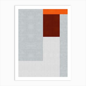 Contemporary modern geometry 4 Art Print