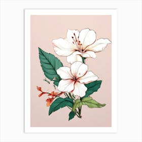 Hibiscus 26 Art Print