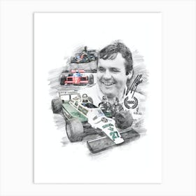 Alan Jones Art Print