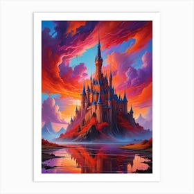 Cinderella Castle 1 Art Print