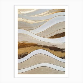 Golden Sands Art Print