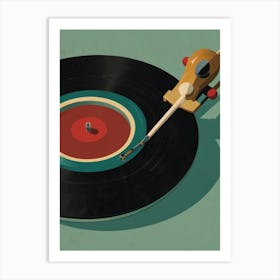 Vinyl Record 18 Art Print