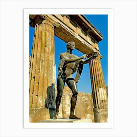 Roman Statue Art Print