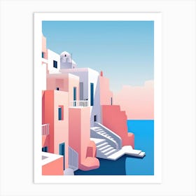 Santorini 4 Art Print