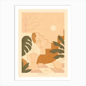 Mediterranean Sun Still Life   Art Print