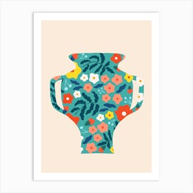 Floral Vase Art Print