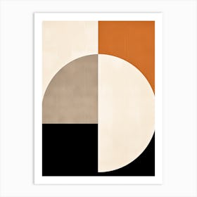 Bauhaus Phantasmagoria: Abstract Dreamscape Art Print