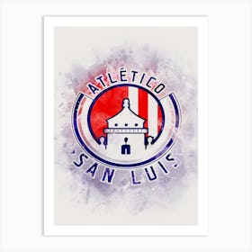 Atlttico San Luis 1 Art Print