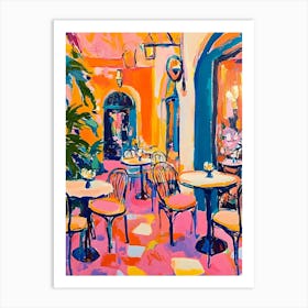 Cafe Florida Art Print