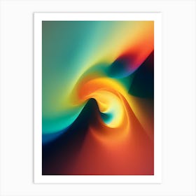 Abstract Painting-Reimagined 1 Art Print