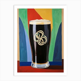 Pint Of Beer Art Print