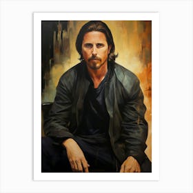 Christian Bale (4) Art Print