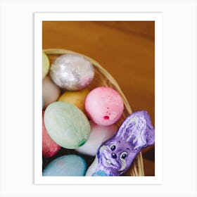 Easter Eggs 445 Art Print