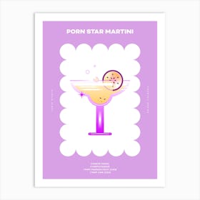 Porn Star Martini Art Print