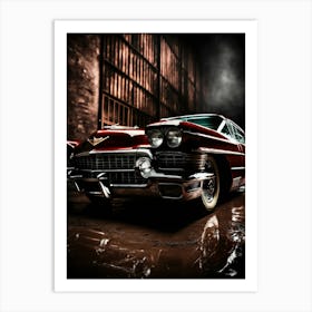 Cadillac Deville 4 Art Print