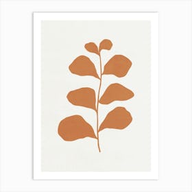 Minimalist Leaf 011 Art Print