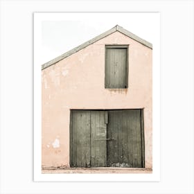 Karoo Farm House Art Print