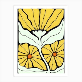 Henri Matisse Yellow Daisy 1 Art Print