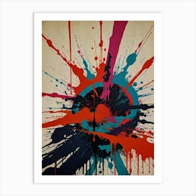 Color abstraction 11 Art Print