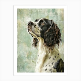 Springer Spaniel.Generated AI. Wall Art Print 2 Poster