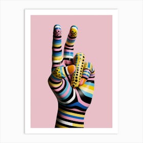 Peace Sign Art Print