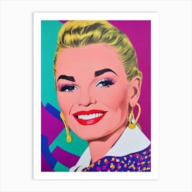 Anne Baxter Pop Movies Art Movies Art Print