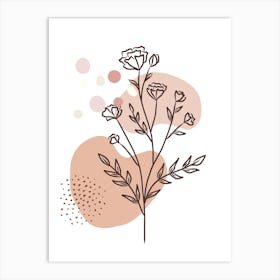 Flower Bouquet Art Print