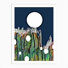 Moonscape Art Print