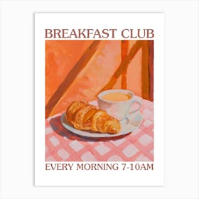 Breakfast Club Yogurt, Coffee And Bread 2 Art Print