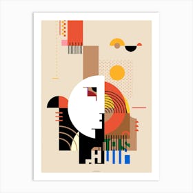 BAUHAUS | ICON W Art Print