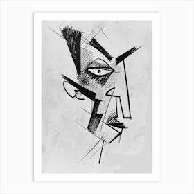 Portrait Of A Man 59 Art Print