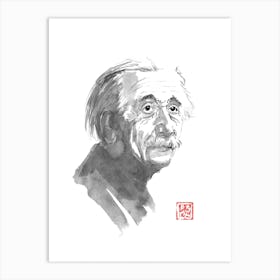 Einstein 02 Art Print
