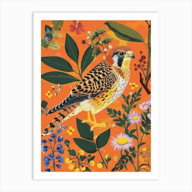 Spring Birds American Kestrel 4 Art Print