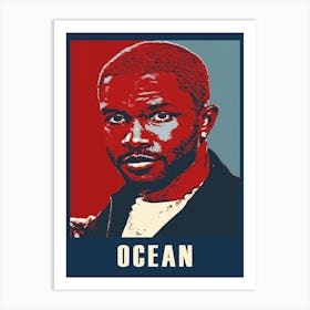 Frank Ocean Art Print