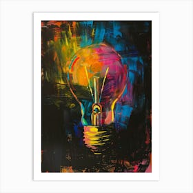 Light Bulb 13 Art Print